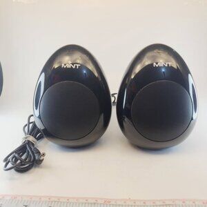 Mint Raindrop Bluetooth speakers